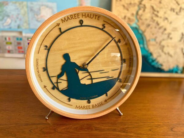Horloge à marée, Homme à la barre
