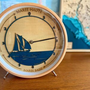 Horloge à marée, Sailboat
